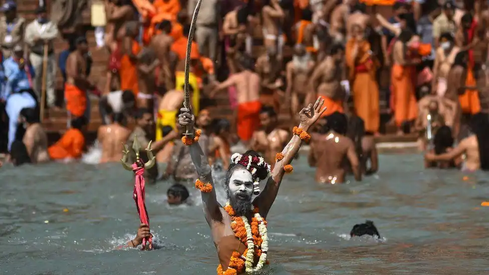 Aghoris at kumbh-mela-2025