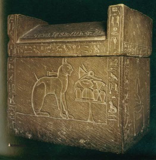 Ancient Egyptian Cat Sarcophagus