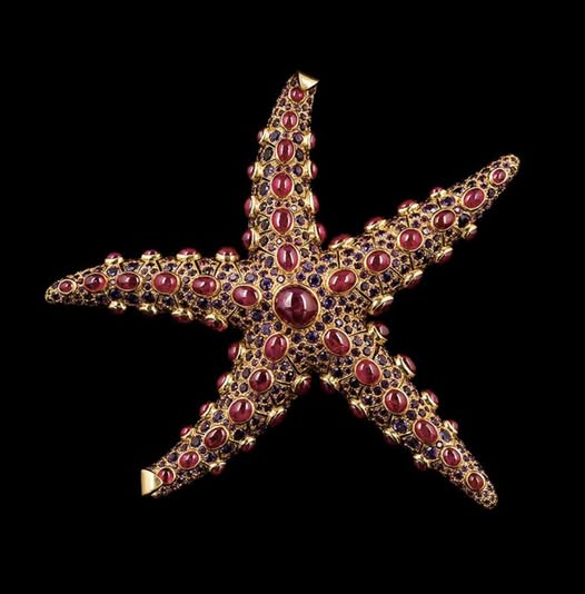 René Boivin Starfish Brooch