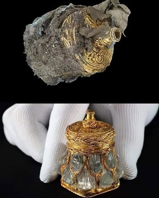 Roman Rock Crystal Jar Galloway Hoard