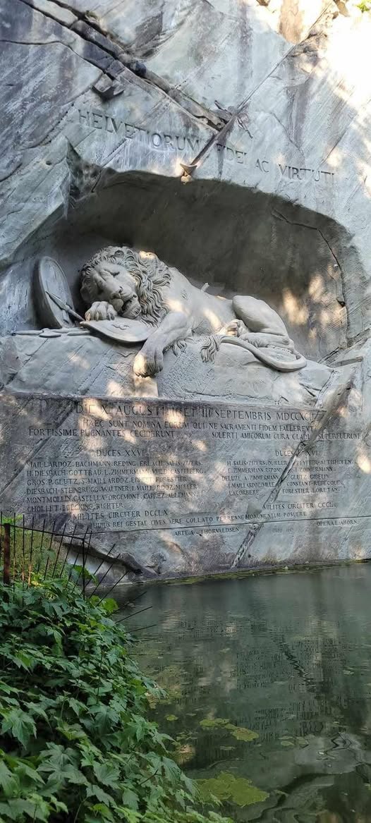 Lion of Lucerne Memorial