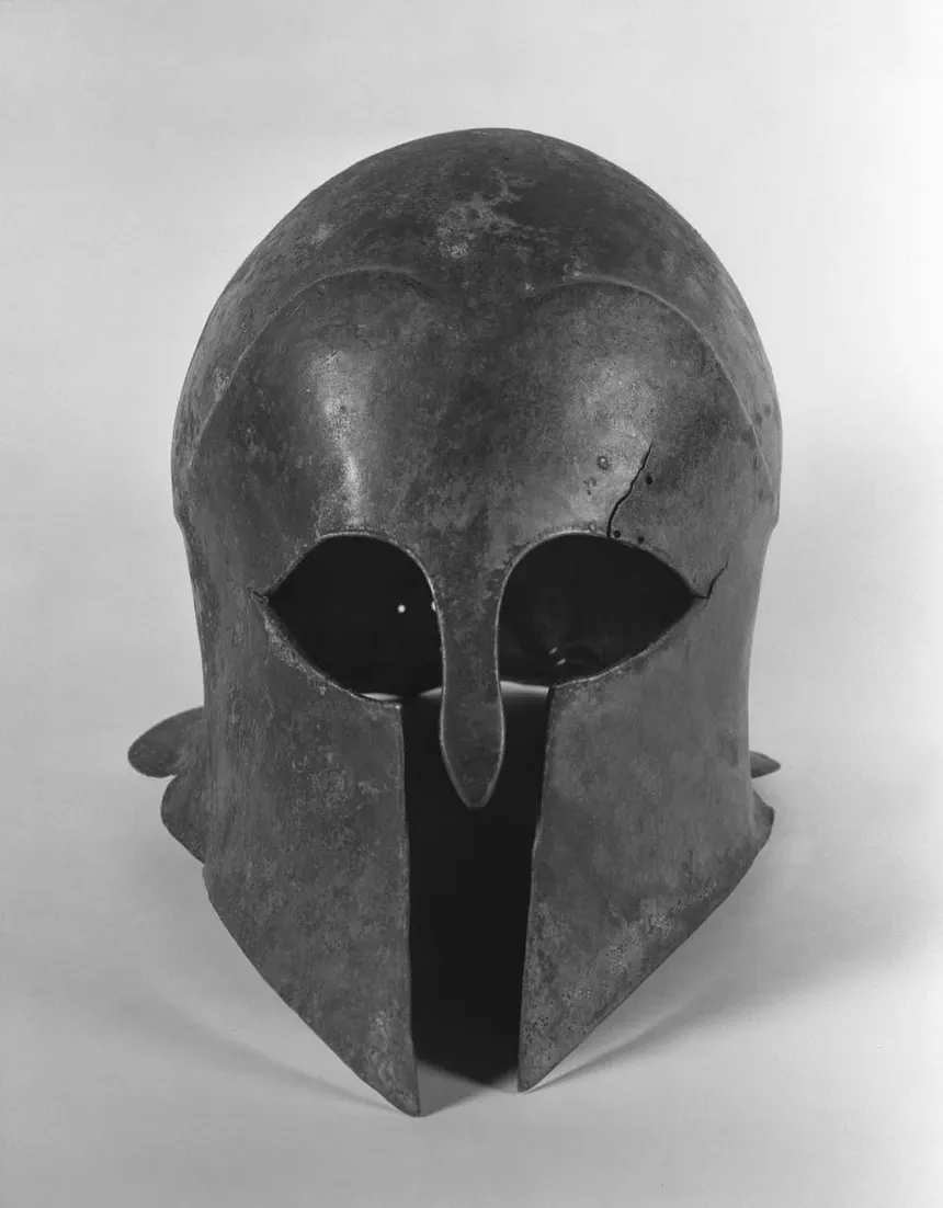 Bronze Corinthian helmet from Taranto