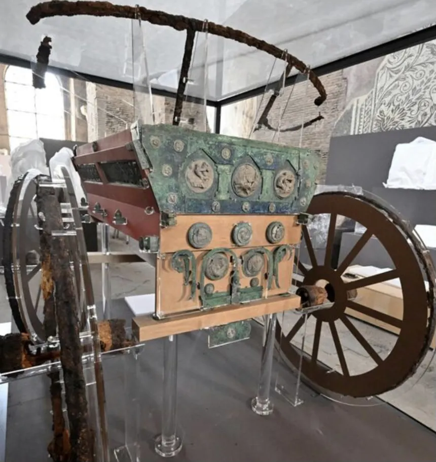 Ceremonial chariot Pompeii