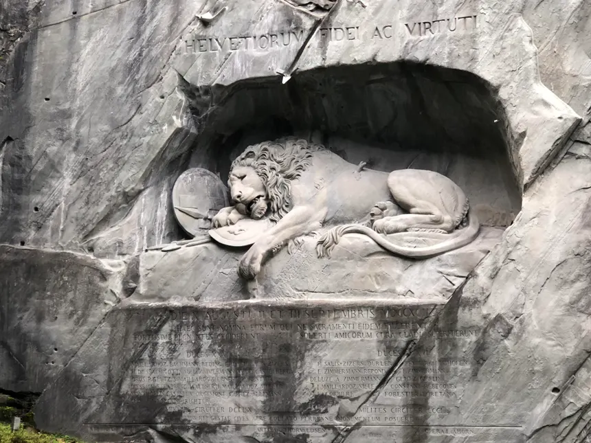 Lion of Lucerne Memorial