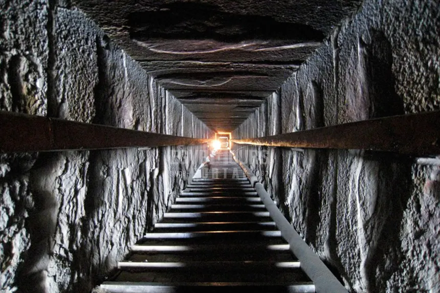 Red Pyramid Interior