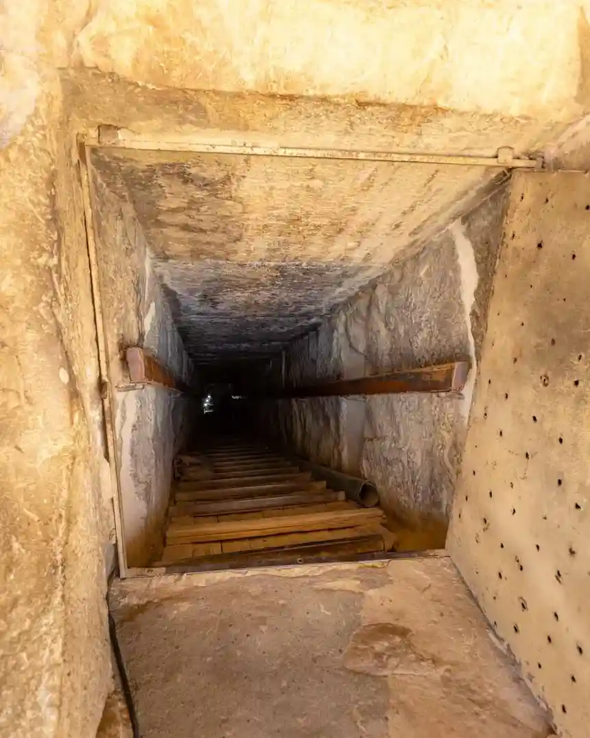 Red Pyramid Interior