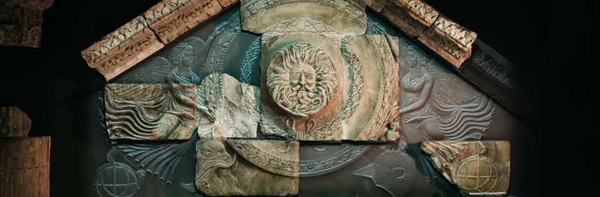 Roman Fluted Washing-Bowl Caubiac Treasure