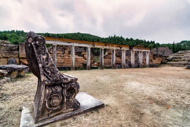 Marble Thrones Amphiareion Oropos