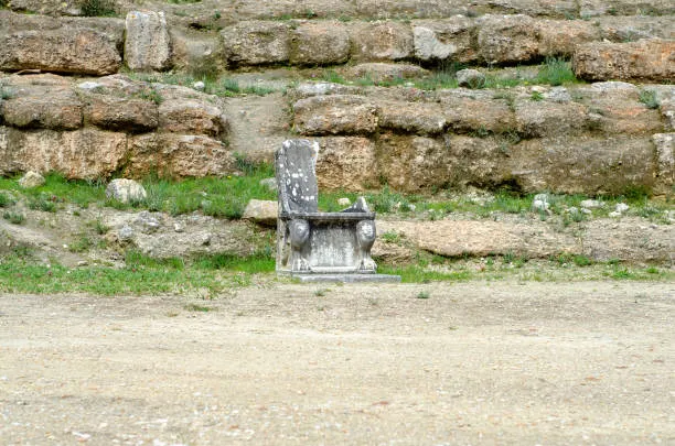 Marble Thrones Amphiareion Oropos