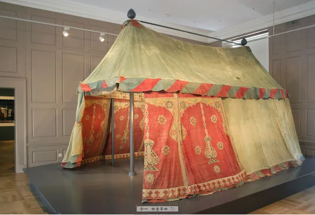 17th-century Ottoman tent
