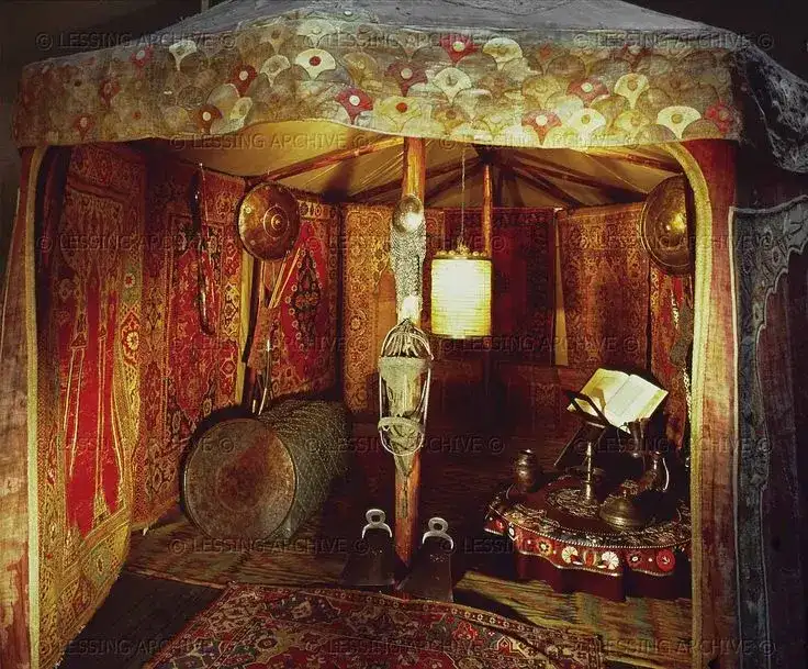 17th-century Ottoman tent