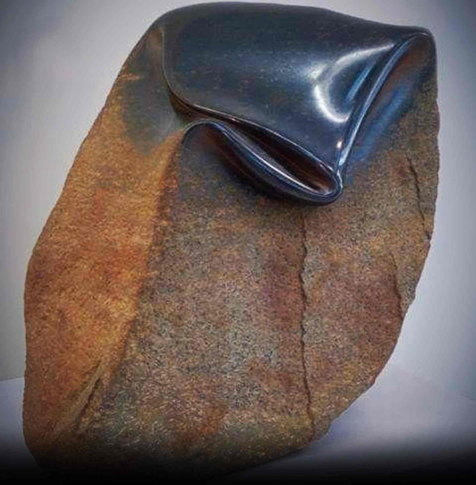 melted basalt artifact Lake Titicaca