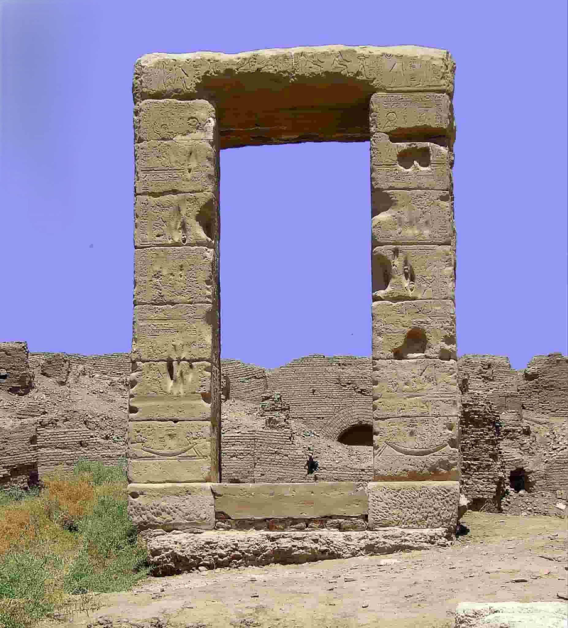 Karnak Temple Sandstone Doorway