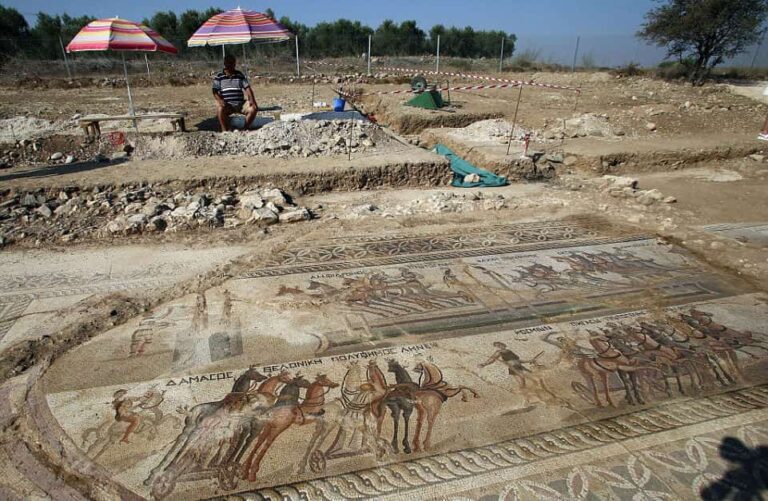 Akaki Roman Mosaic Cyprus