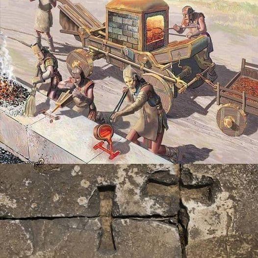 Ancient Metal Clamps