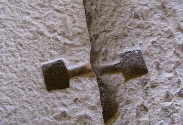 Ancient Metal Clamps