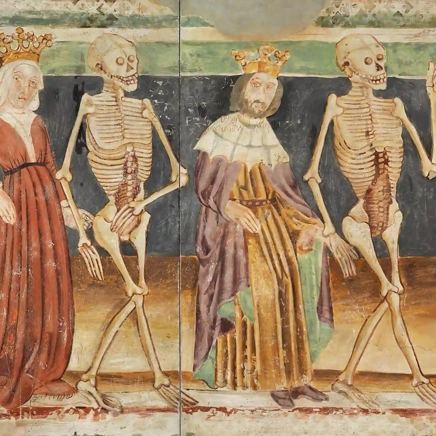 Dance of Death fresco Slovenia