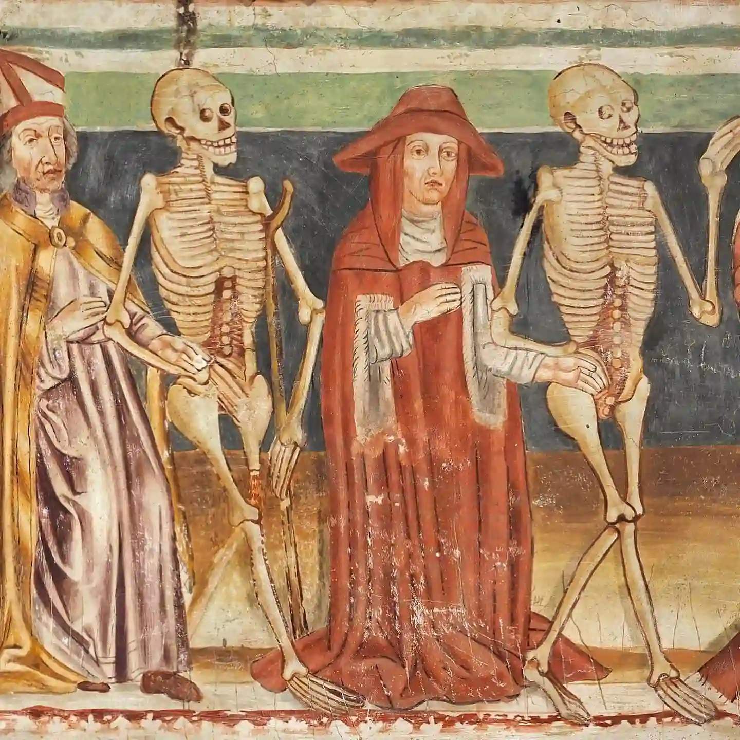 Dance of Death fresco Slovenia