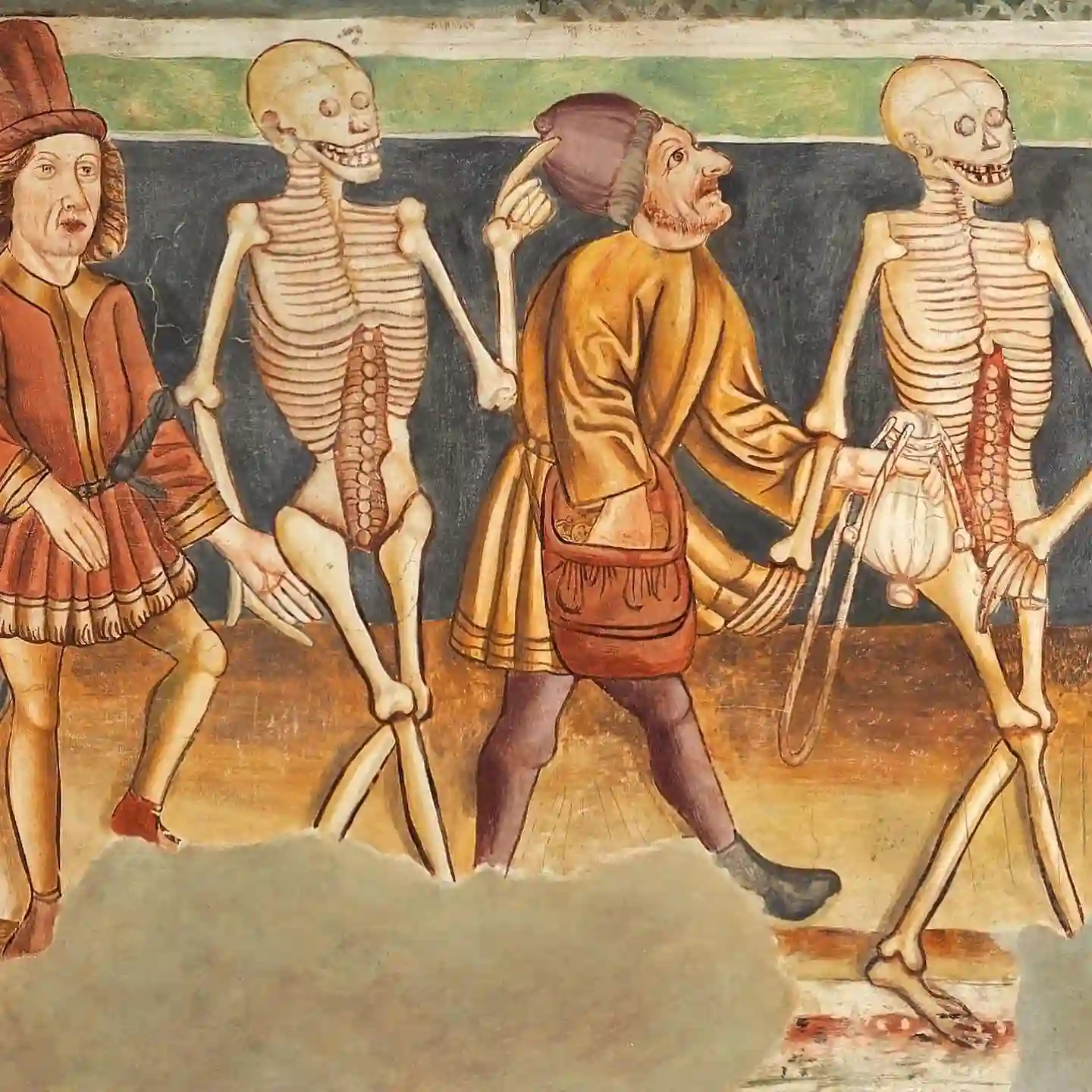 Dance of Death fresco Slovenia