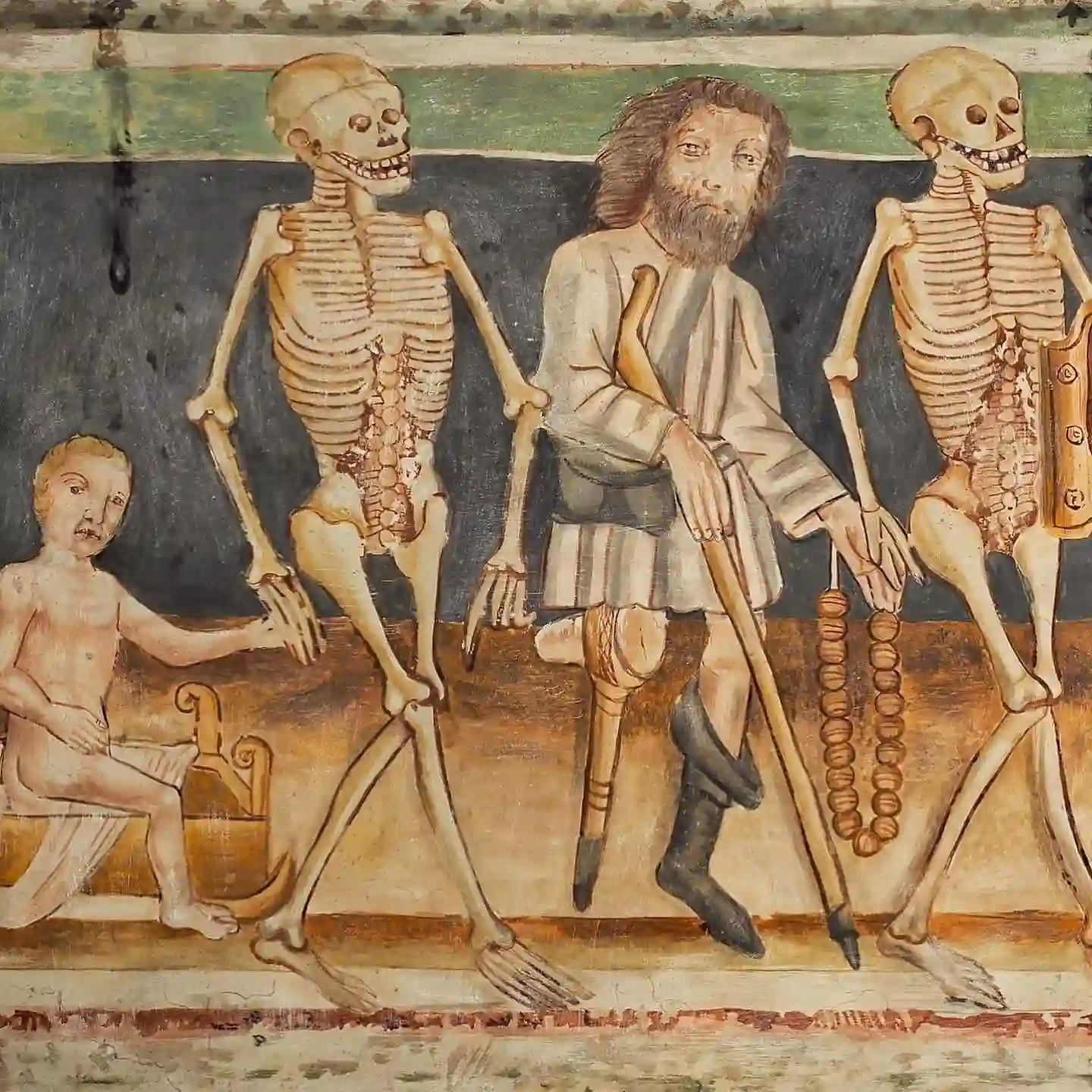 Dance of Death fresco Slovenia
