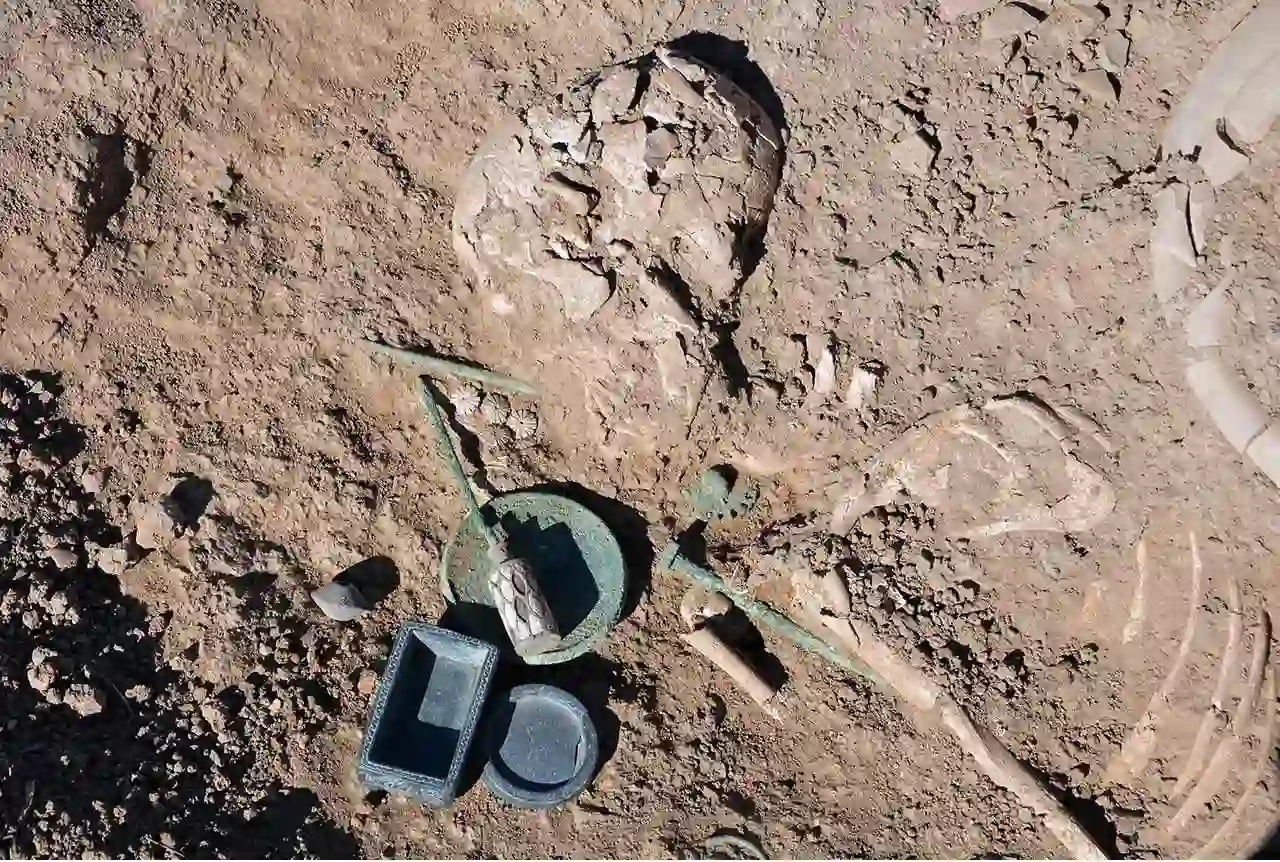 Elite Bronze Age teenage burial in Iran