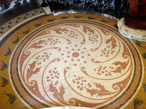 Ancient marble slab Hisarya Bulgaria