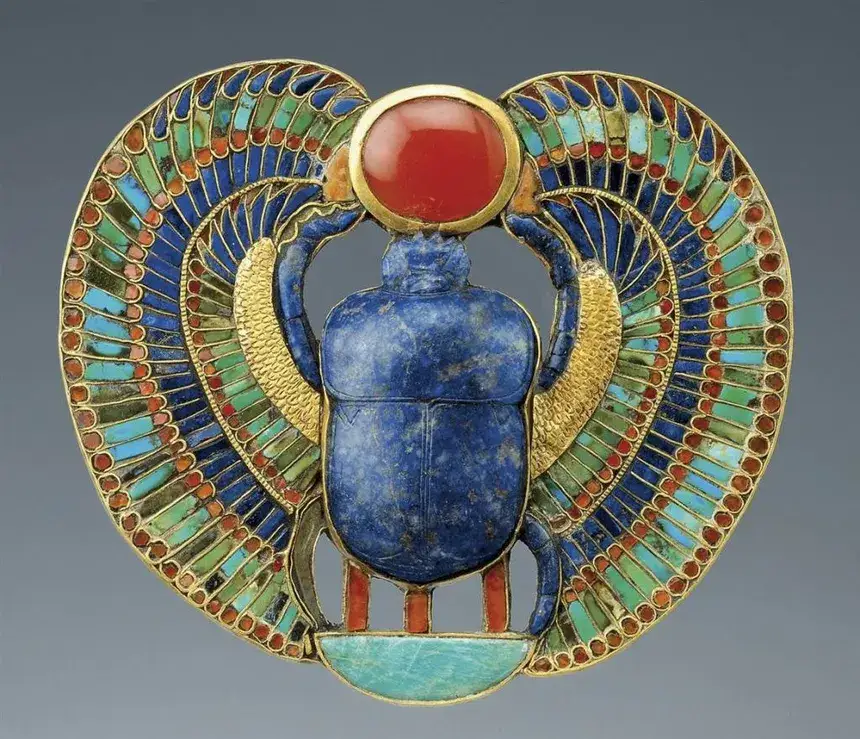 Jewelled Scarab Pectoral of Tutankhamun