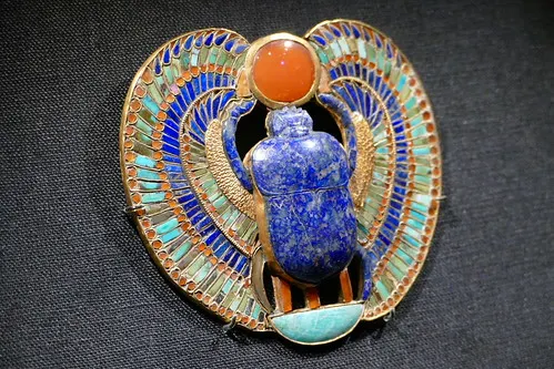 Jewelled Scarab Pectoral of Tutankhamun