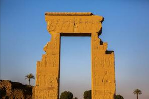 Karnak Temple Sandstone Doorway