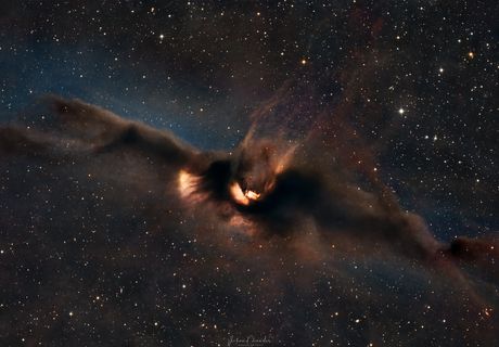 LDN 43 Cosmic Bat Nebula