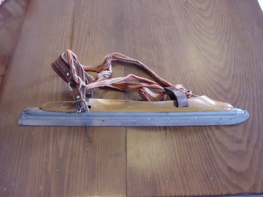 Oldest ice skates in history