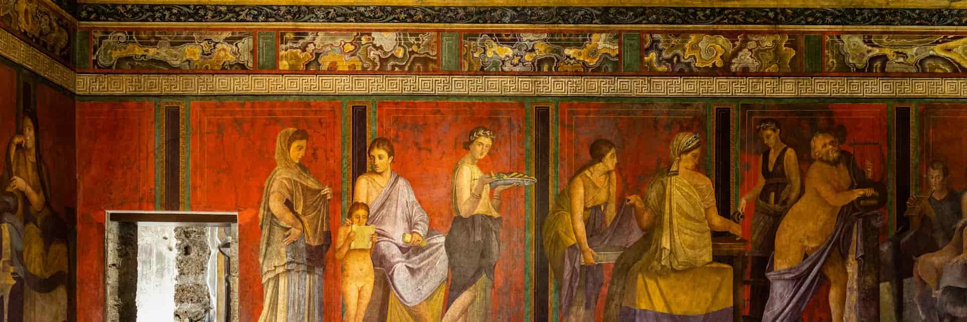 Pompeii Villa of the Mysteries daily life