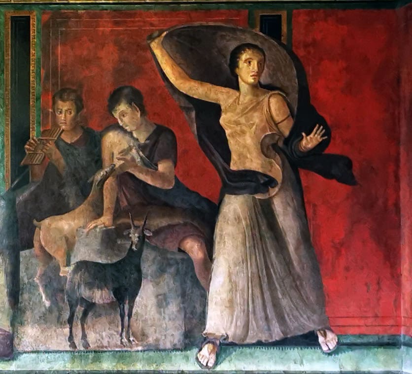 Pompeii Villa of the Mysteries daily life