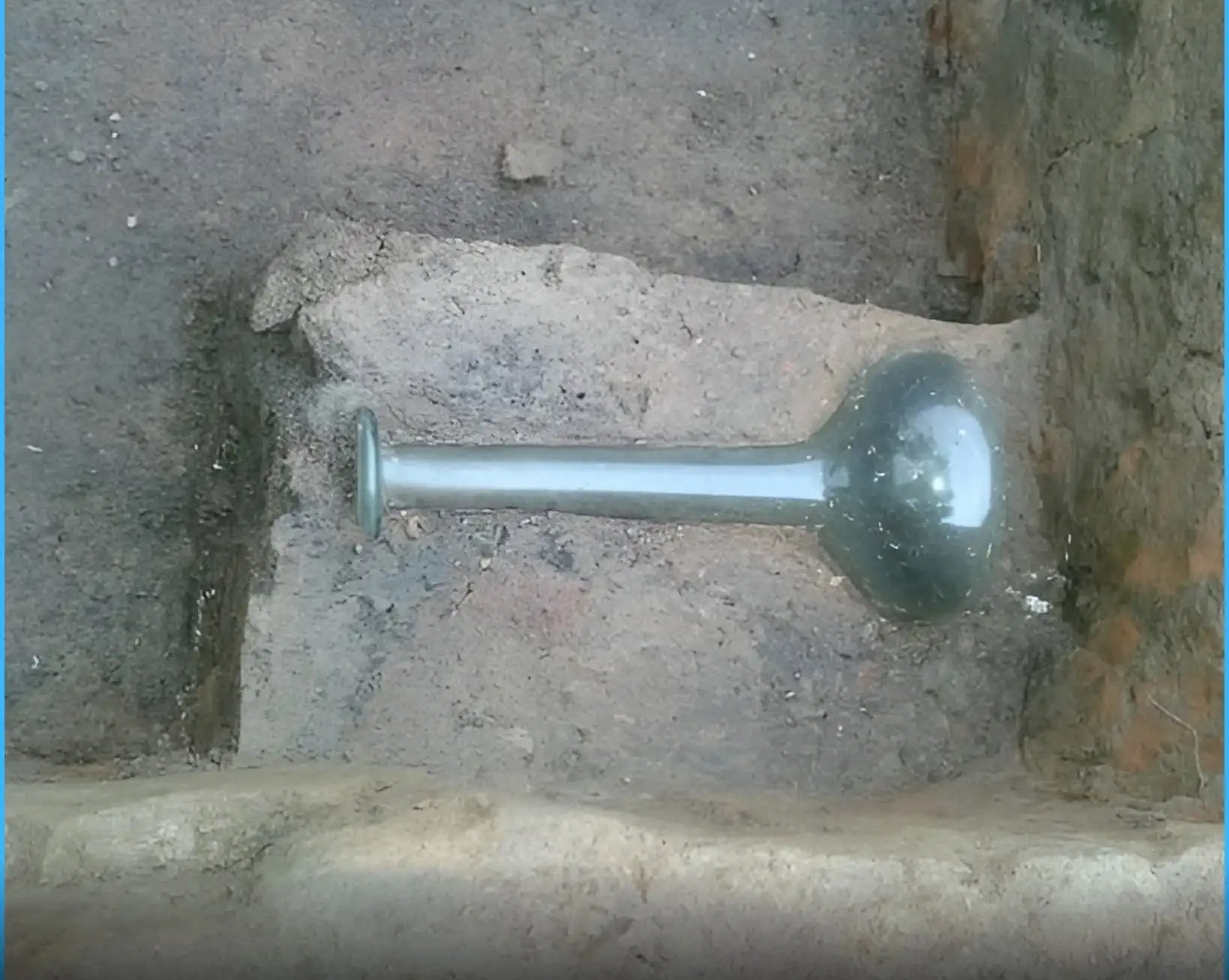 Roman Glass Bottle Discovered in Mala Kopašnica