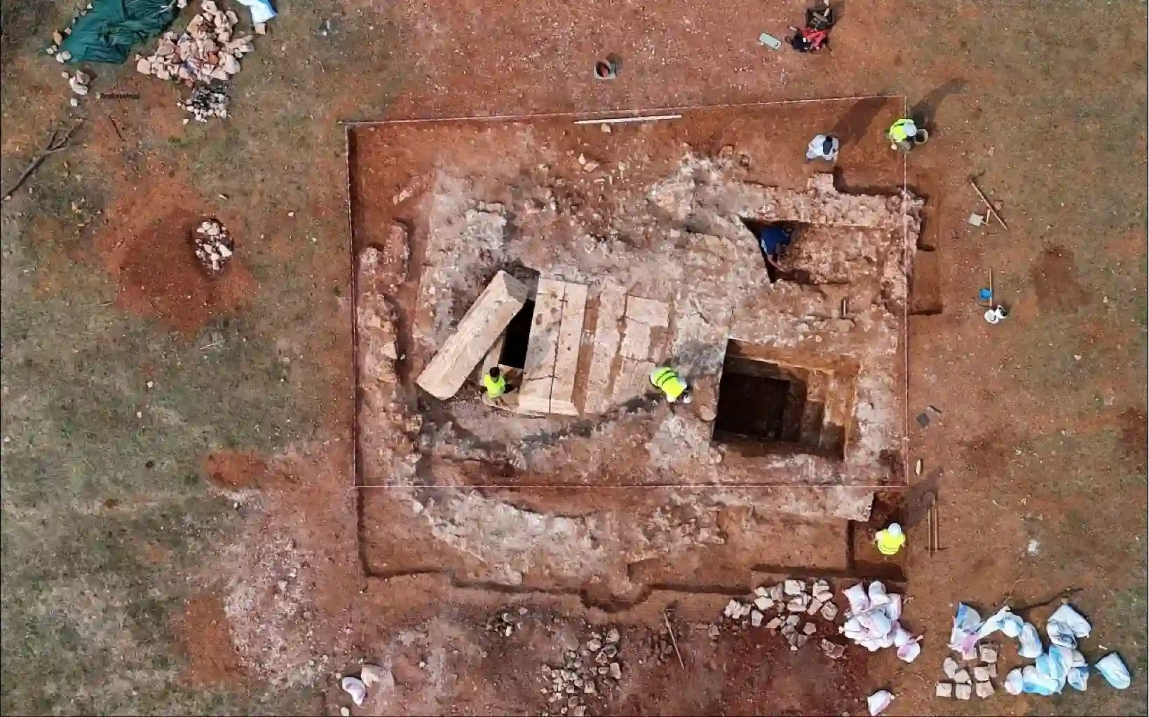Roman aristocrat tomb Greece