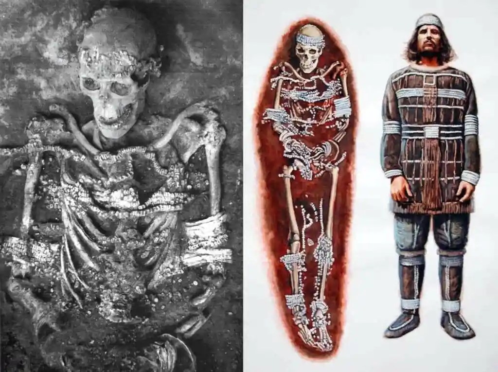 Sunghir Paleolithic burial site