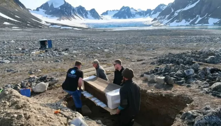 Svalbard whalers cemetery