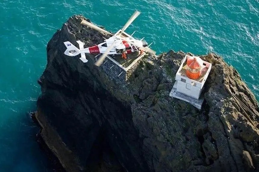 Þrídrangaviti Lighthouse Iceland