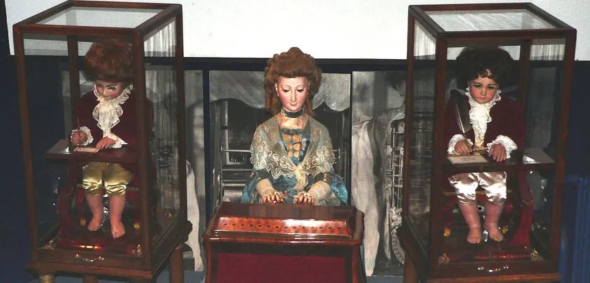 The Writing Boy automaton