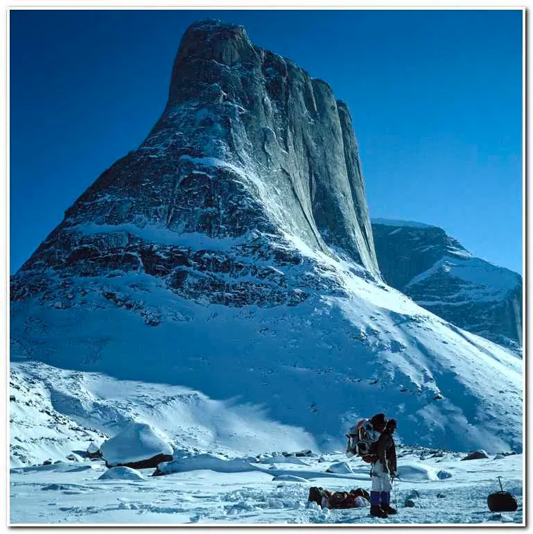 Totem Rock Baffin Island