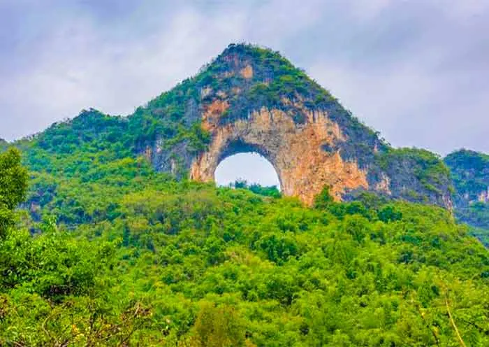 Yangshuo Moon Hill
