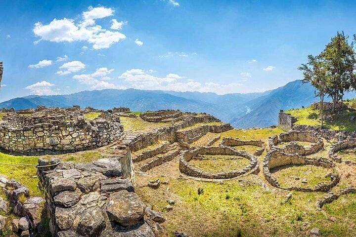 ancient staircase Kuelap Peru