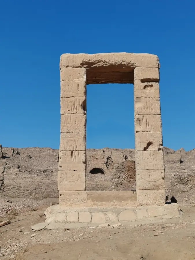 Karnak Temple Sandstone Doorway