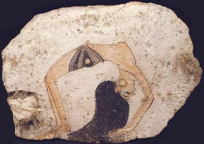 Ancient Egyptian Acrobat Dancer 1200 BC