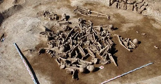Ancient battle massacre 2100 years ago