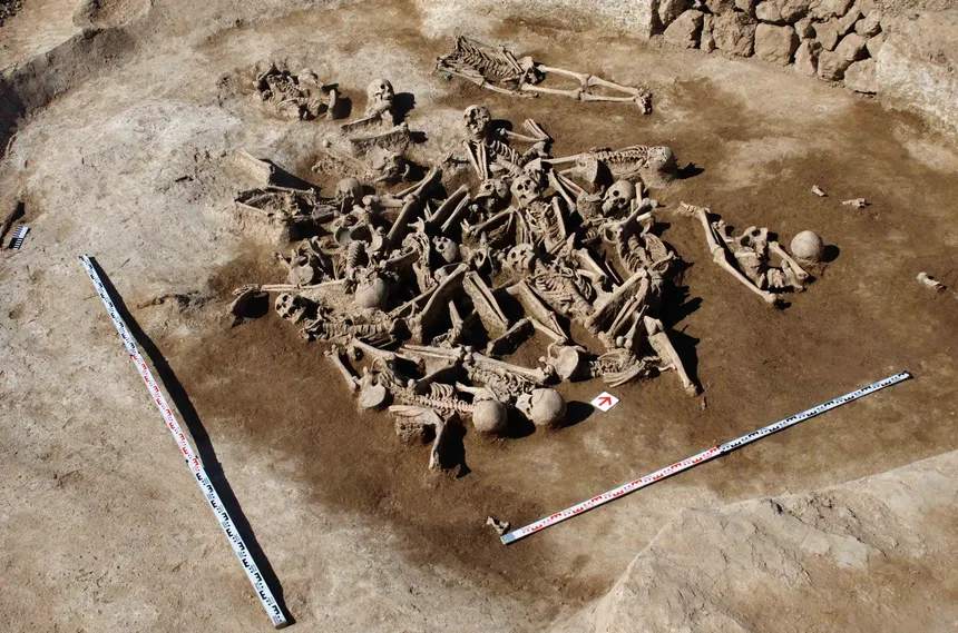 Ancient battle massacre 2100 years ago