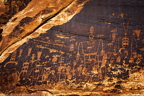 Butler Wash Petroglyph Panel
