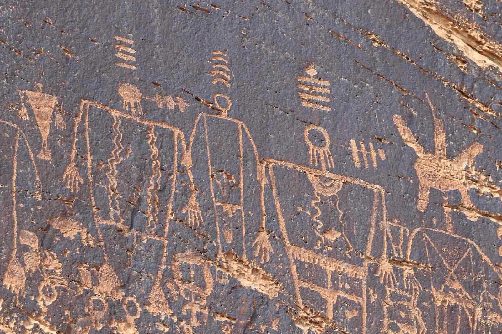 Butler Wash Petroglyph Panel