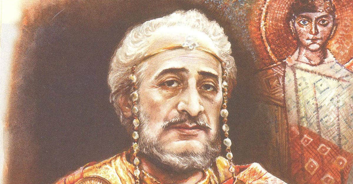 Byzantine icon of Emperor Andronikos III Palaiologos