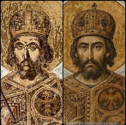 Byzantine icon of Emperor Andronikos III Palaiologos